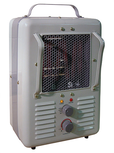 TPI Corporation - 188TASAS - 1500/1300W 120V Fan Forced Milkhouse Style Portable Heater