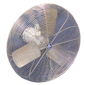 Schaefer 24CFO-EWDS 24" Washdown Duty Fan, 1/3 Hp Epoxy Coated Motor, SS OSHA Guards, Stainless Steel Blade
