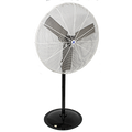 Schaefer 36PFR 36" White Fan with Pedestal Stand