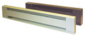 TPI Corporation - F3717084B - 1750W 208V, 84" Arch. Baseboard Htr, w/Steel element, brown