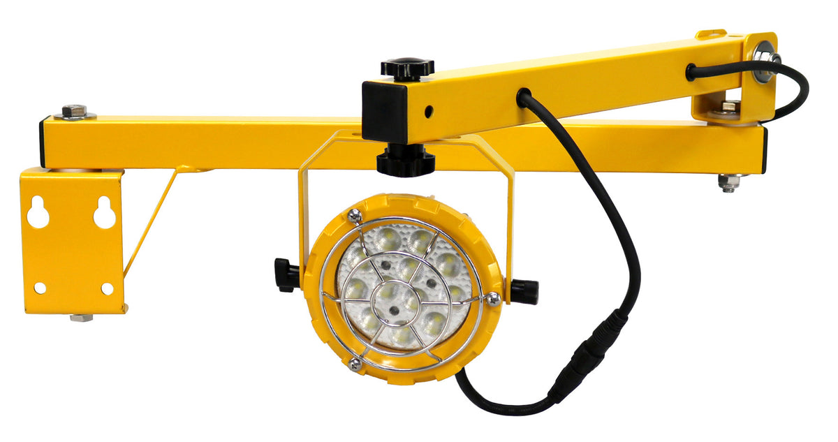 TPI Corporation - DKLED4030W - LED Dock Light 40" Single Arm, 30W, 120V, 3000-Lumens, 4K-CCT, w/light head