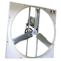 Schaefer 523P1C 52" Panel Fan, 3-Wing, 1 HP, Cast Aluminum Blade