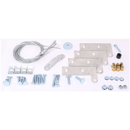 Greenheck - 851018 - Hinge Curb Kit with Cables, For use with Models CUBE 099-200, CUE 060-200, GB 071-200 and G 060-203