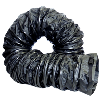 Schaefer AM-DPC1225 12"x25' Static Conductive Duct with Plastic Buckle Cinch Strap