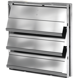 Greenheck - BD330-16X16 - Backdraft Damper, Vertical Mount