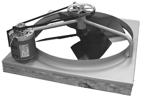 TPI Corporation - CS10W - Joist Out Style Ceiling Shutter for 24" Fan