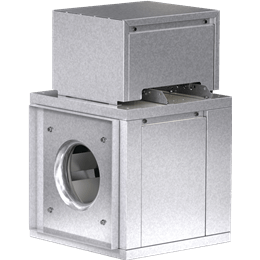 Greenheck - BSQ-80-4X-QD - Square Centrifugal Inline Fan, 242-756 CFM