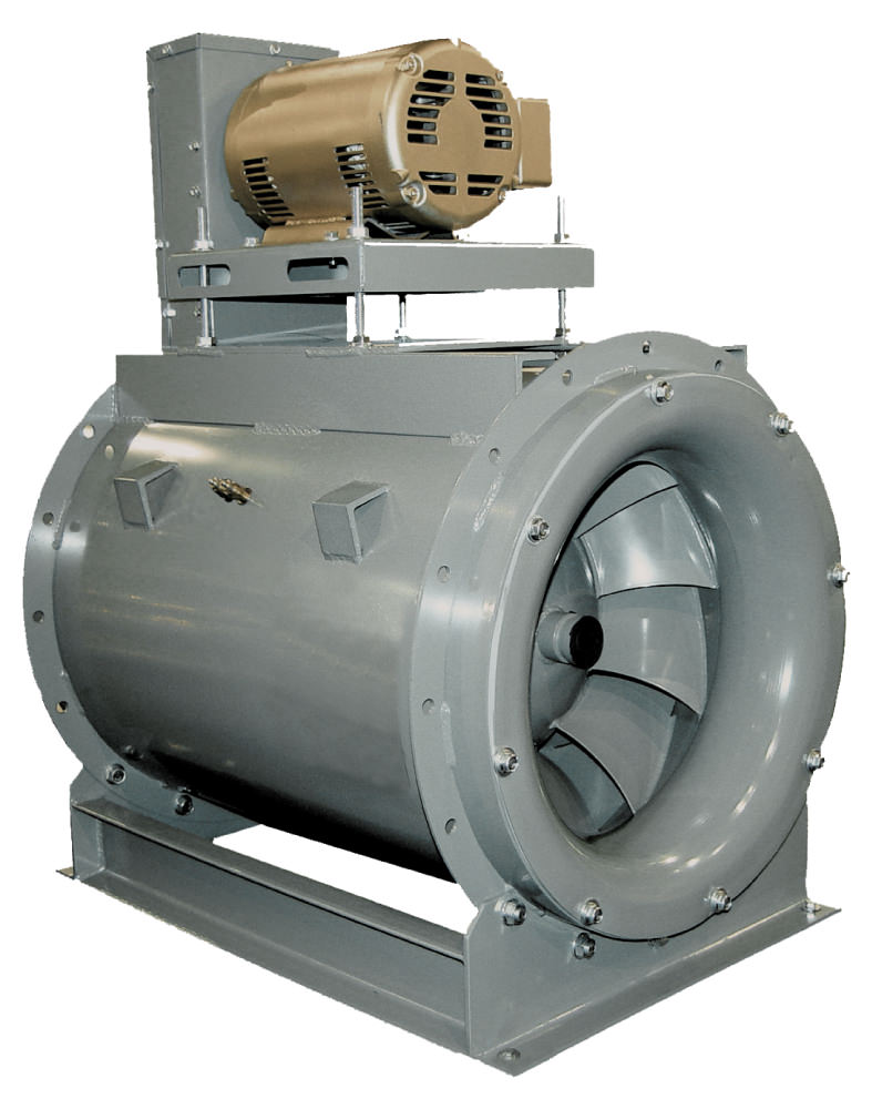 Loren Cook - 120QMX - 120 QMX Mixed-Flow Inline Blower Low Pressure