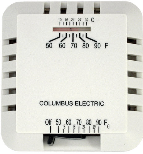 TPI Corporation - RK124EAA - Millivolt/24V Heat Only 35-75F Wall Stat