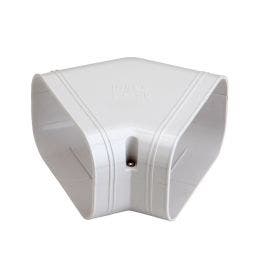 RectorSeal - SD 5.5" 45 FLAT ELL WH 140 - Case of 5 - Slimduct