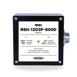 RectorSeal - RSH-1203P 600V DELTA 3PH SPD - Case of 4 - Surge Protection