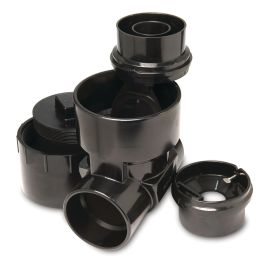 RectorSeal - 4" ABS CLEAN CHECK EBV W/ADAPT - Case of 1 - Clean Chk Backwater Valve