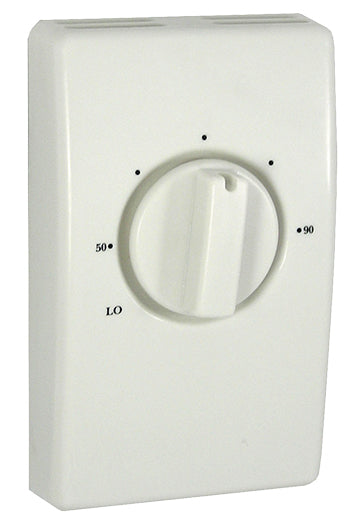 TPI Corporation - S2022H10AB - SP Line Volt Wall Stat with leads, 22 amp ivory