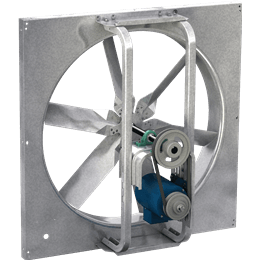 Greenheck - SBE-1H24-3X-QD-DR1 - Sidewall Propeller Exhaust Fan, 985-3399 CFM
