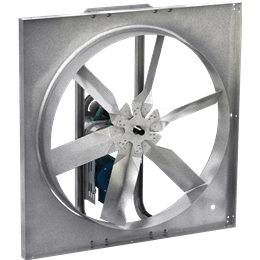 Greenheck - SBE-1H24-LMDX-QD - Sidewall Propeller Exhaust Fan, 631-5281 CFM