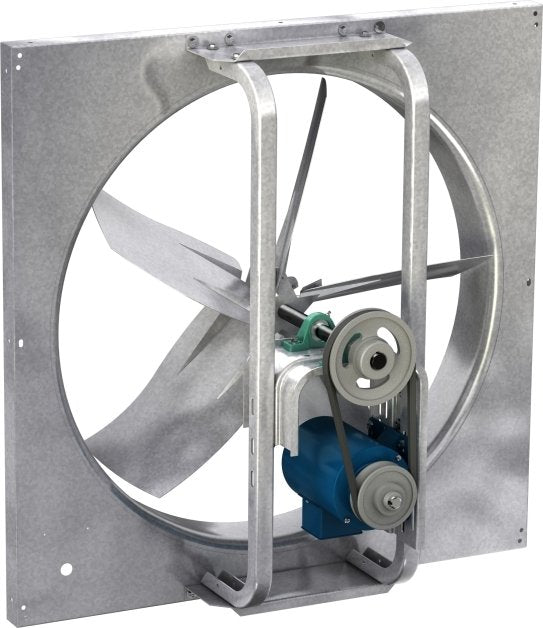 Greenheck - SBE-2L36-10X-QD-DR1 - Sidewall Propeller Exhaust Fan, 9995-12405 CFM