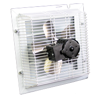 Schaefer SFT-1200 12" Direct Drive Shutter Style Exhaust Fan