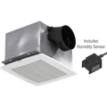 Greenheck - SP-A50-90H-VG-QD - Bathroom Exhaust Fan, Constant CFM with Humidity Sensor, Model SP-A50-90H, Vari-Green EC Motor, 115V, 1Ph, 50-90 CFM