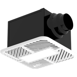 Greenheck - SP-AP0511WL-1 - Lighted Bathroom Exhaust Fan, 30-110 CFM
