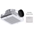 Greenheck - SP-B110M-QD - Bathroom Exhaust Fan with Motion Grille, Low Profile, Model SP-B110M, 115V, 1Ph, 50-133 CFM