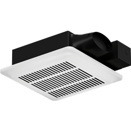 Greenheck - SP-LP0810W - MultiSPEC SP-LP0810W Low-Profile Exhaust Fan with 2 Speed Whole-House Continuous Ventilation