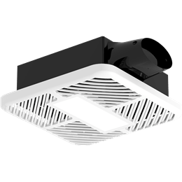 Greenheck - SP-LP0511L-1 - SP-LP0511L-1 50/80/110 CFM Low-Profile Lighted Bathroom Exhaust Fan