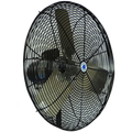 Schaefer TW24B 24" Oscillating Circulation Fan, Black OSHA Guards
