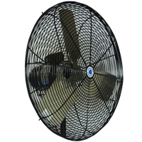 Schaefer TW30B 30" Oscillating Circulation Fan, Black OSHA Guards
