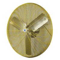 Schaefer TW30-Y 30" Oscillating Circulation Fan, Yellow OSHA Guards