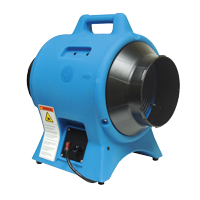 Schaefer VAF1500A Americ Confined Space Ventilator, 8" Diameter, 115V, 60 Hz