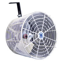 Schaefer VK12-GA 12" Versa-Kool Circulation Fan, Cord, Mount, Galvanized