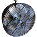 Schaefer VK20-B 20" Versa-Kool Circulation Fan, Cord, Mount, Black