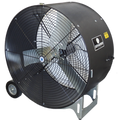 Schaefer VKM36-2-B-O 36" Versa-Kool Mobile Spot Cooler Fan, 2-Speed, OSHA Guards, Black