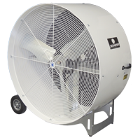 Schaefer VKM42-2-O 42" Versa-Kool Mobile Spot Cooler Fan, 2-Speed, 1 Hp, OSHA Guards