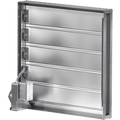 Greenheck - WD200-12X12 - Backdraft Damper, Horizontal Mount, Includes 120V Motorpack