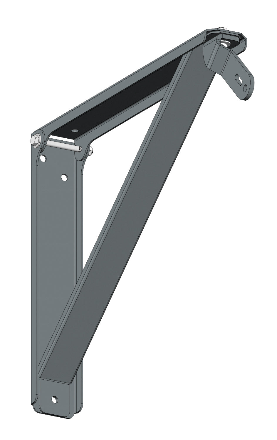 Schaefer WM30D-SS Wall Mount, Adjustable, For up to 30" Fans, Stainless Steel