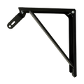 Schaefer WM24D-B Wall Mount, Adjustable, For up to 24" Fans, Black