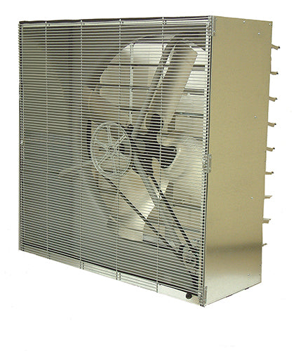 TPI Corporation - CBT30B3 - 30" Cabinet Belt Drive Exhaust Fan with Shutters, 230/460V, 3 Phase, 1/3 HP