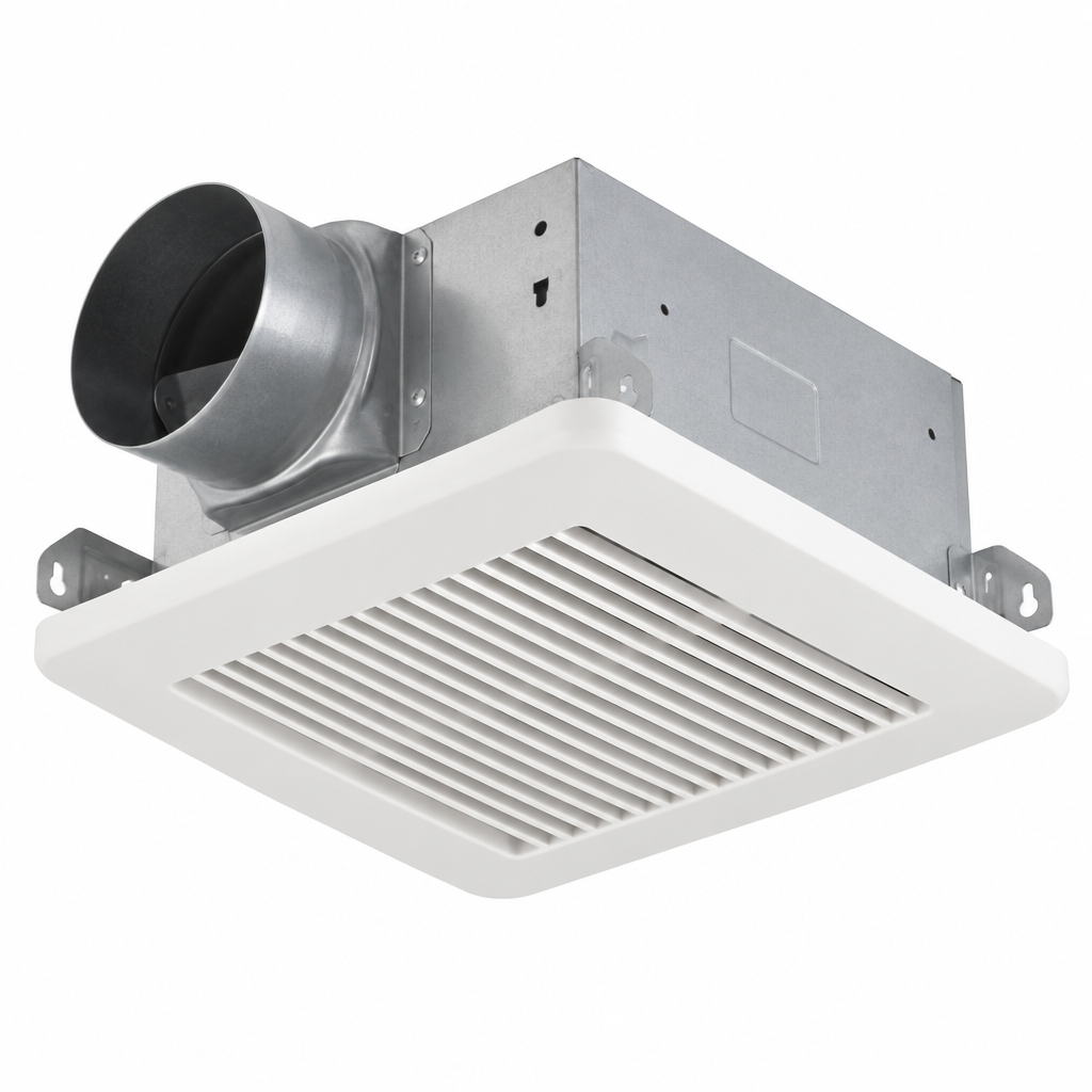 Canarm BPT18-34A-6 110 CFM Bath Fan, 4" Outlet, 1 Sone, 31W