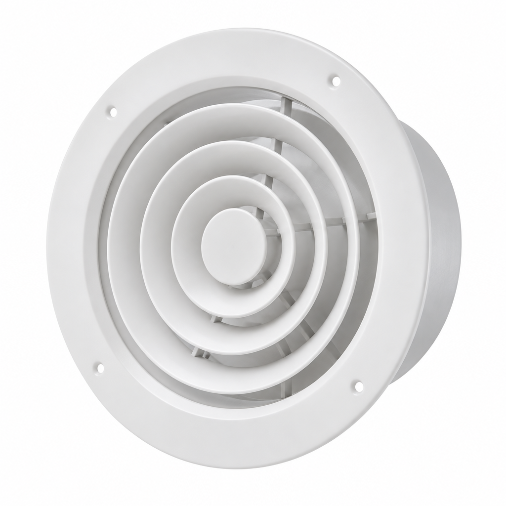 Canarm AM200VRF Metal Exhaust And Supply Grill With Flange