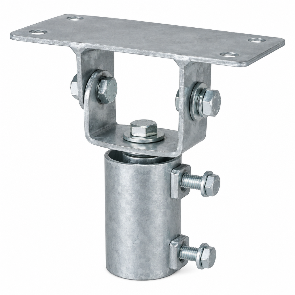 Schaefer PANELPM-HDWR Panel Fan Post Mount Hardware Kit, Less Pipe
