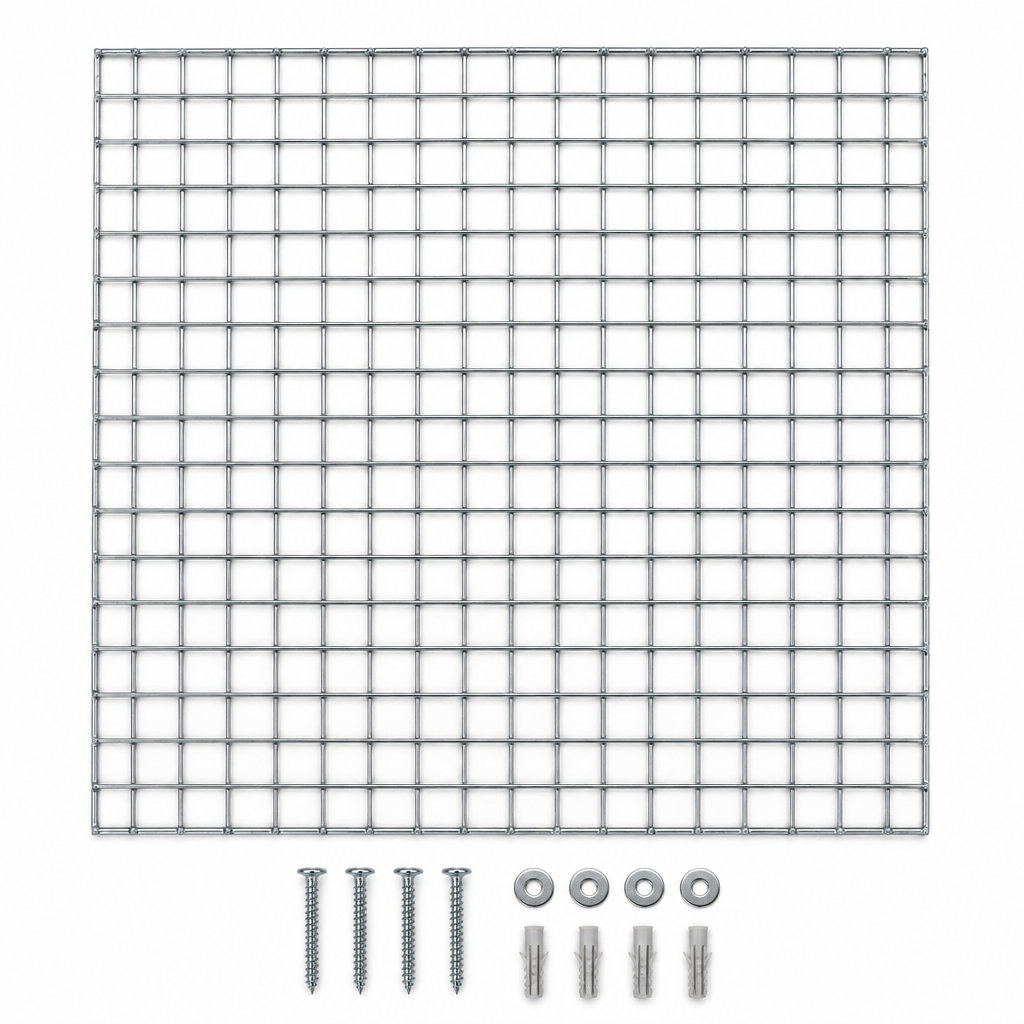 Schaefer 54SWOSHAKIT Hardware Cloth OSHA Welded Pre-Galvanized 60"x60" 1/2"x1" spacing w/Hardware